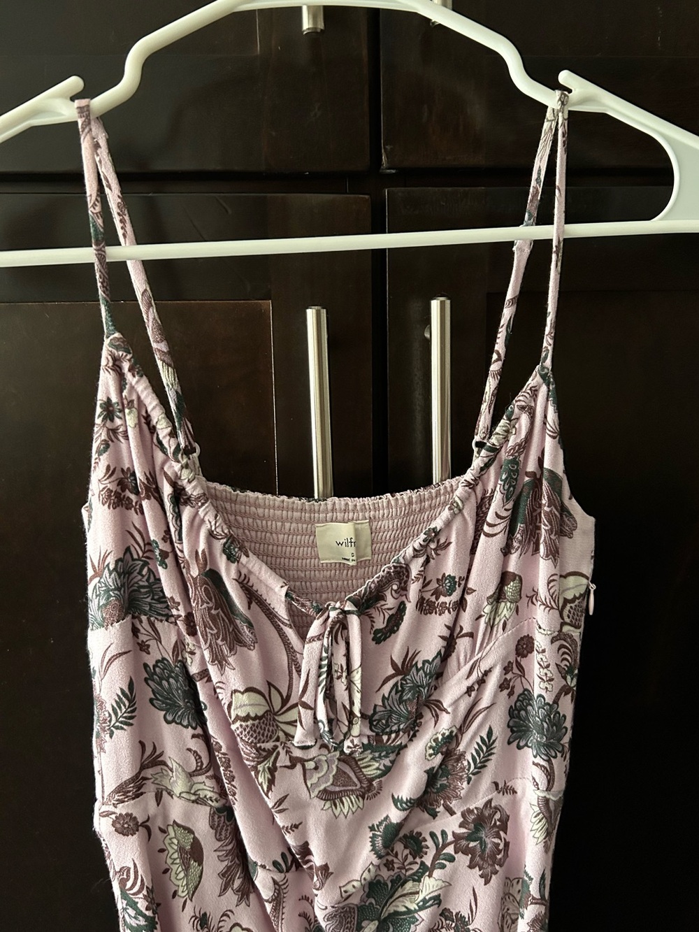 Aritzia Wilfred Lavender Floral Midi Dress - Size 0